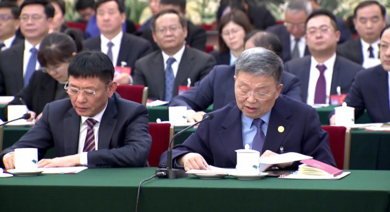 两汇聚焦|江苏代表团盛开日，肖伟代表讲话获CCTV1关注报路